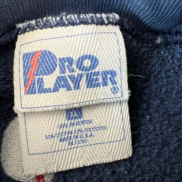 Pro Player Vintage Notre Dame University College Sweatshirt fighting Irish XL - Picture 6 of 6